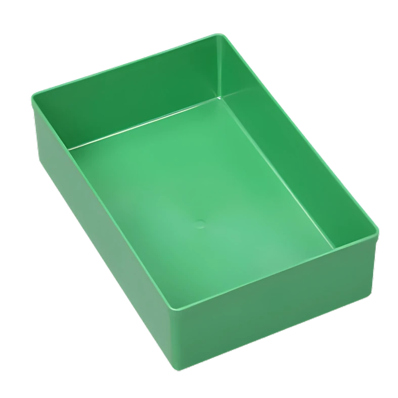 Pojemnik warsztatowy, wewnętrzny 162x108x45 mm. Zielony